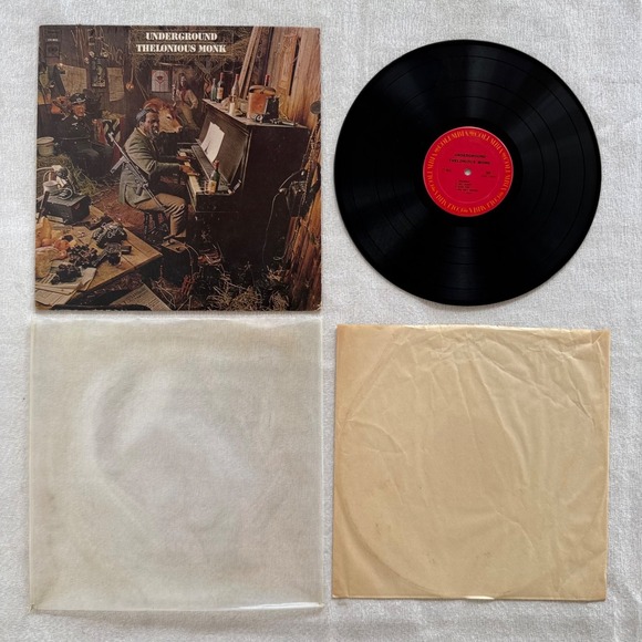 Other - Thelonious Monk - Underground LP Vinyl Columbia CS 9632 1968 360 Sound